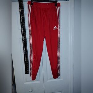 Adidas Ladies Rip Away Tare Away Joggers Classic Rare New Red Track Pants